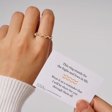 Jewelry with card
