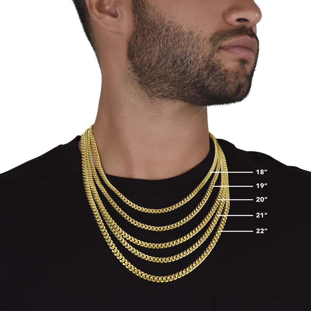 Cuban Chain for Son from Mom