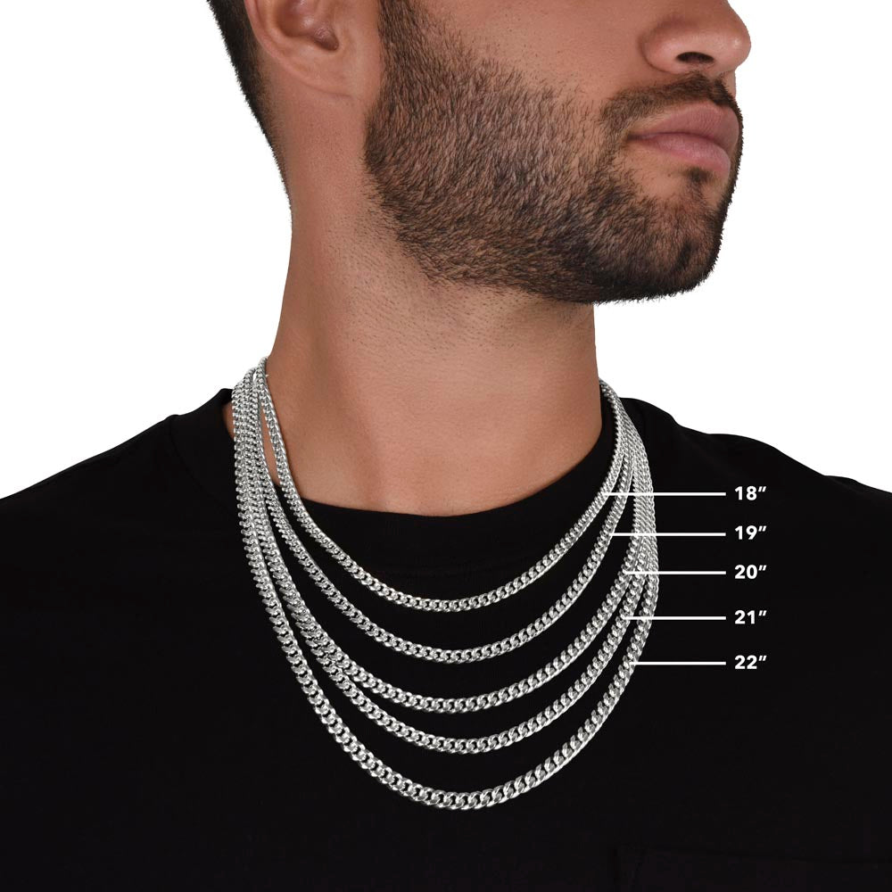 Cuban Chain for Son from Mom